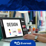 تصميم شعار احترافي يعكس هوية العلامة التجارية باستخدام عناصر بصرية وألوان احترافية